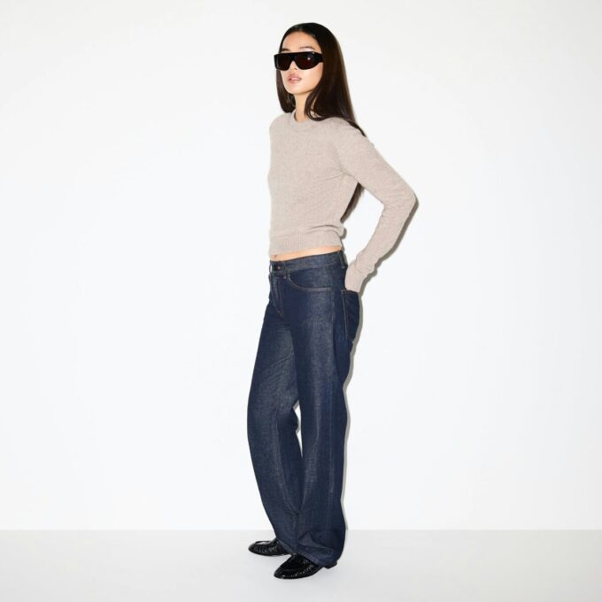 Pullover aus Wolle und Kaschmir mit Rundhalsausschnitt Pullover aus Wolle und Kaschmir mit Rundhalsausschnitt