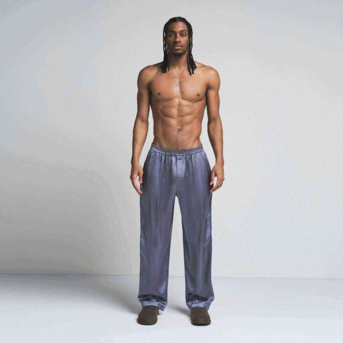Satin-Schlafhose für Herren Satin-Schlafhose für Herren