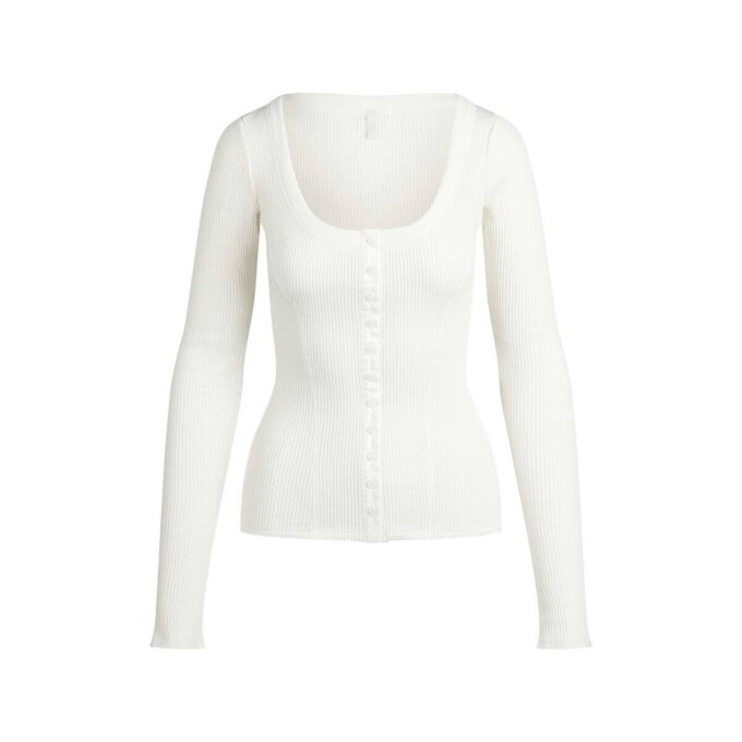 SCHWERER WAFFEL-STRICKJACKE SCHWERER WAFFEL-STRICKJACKE