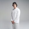 SCHWERES BAUMWOLL-HERREN-Langarmshirt mit lockerer Passform SCHWERES BAUMWOLL-HERREN-Langarmshirt mit lockerer Passform