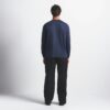 SCHWERES BAUMWOLL-HERREN-Langarmshirt mit lockerer Passform SCHWERES BAUMWOLL-HERREN-Langarmshirt mit lockerer Passform