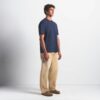 SCHWERES BAUMWOLL-HERREN-T-SHIRT MIT RELAXED-SCHNITTEN SCHWERES BAUMWOLL-HERREN-T-SHIRT MIT RELAXED-SCHNITTEN
