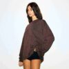 SCHWERES BAUMWOLL-OVERSIZE-LANGARM-T-SHIRT SCHWERES BAUMWOLL-OVERSIZE-LANGARM-T-SHIRT