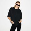 SCHWERES BAUMWOLL-OVERSIZE-T-SHIRT