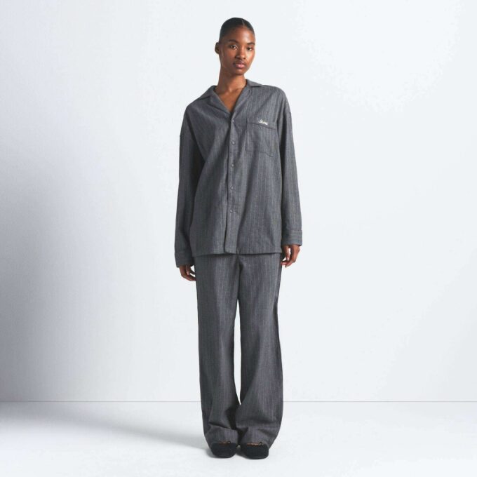 SCHWERES FLANELL-SCHLAFSET