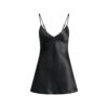 SCHWERES SATIN-CAMI-MINIKLEID SCHWERES SATIN-CAMI-MINIKLEID