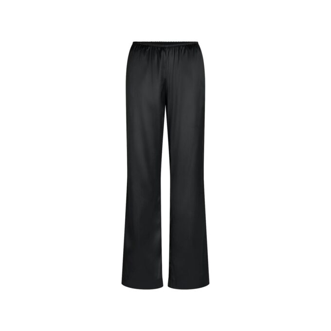 SCHWERES SATIN-HOSE MIT WEITEM BEIN