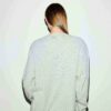 SCHWERES WAFFEL-OVERSIZE-RUNDHALS-SHIRT SCHWERES WAFFEL-OVERSIZE-RUNDHALS-SHIRT