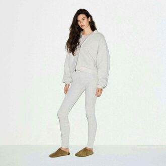 SCHWERGEWICHT FLEECE BOXY REISSVERSCHLUSS HOODIE