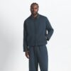 SCHWERGEWICHTIGE FLEECE-HERRENJACKE MIT SHERPA-FUTTER UND REISSVERSCHLUSS SCHWERGEWICHTIGE FLEECE-HERRENJACKE MIT SHERPA-FUTTER UND REISSVERSCHLUSS