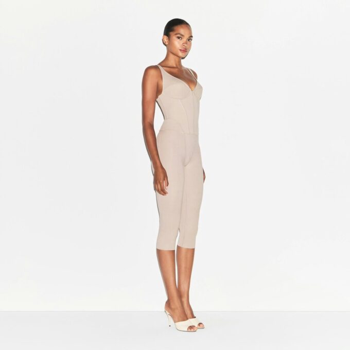 Shapewear-Capri aus Baumwolle