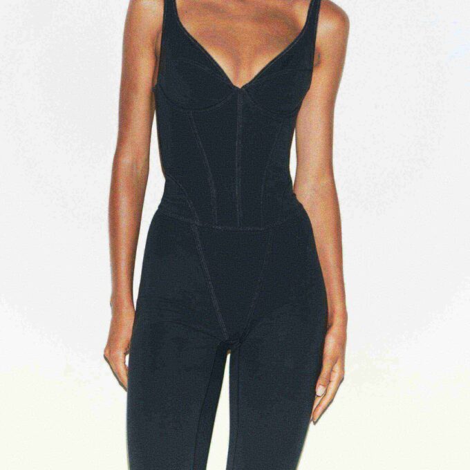 Shapewear-Capri aus Baumwolle