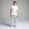 SKIMS BAUMWOLL-HERREN-KLASSISCHES T-SHIRT SKIMS BAUMWOLL-HERREN-KLASSISCHES T-SHIRT