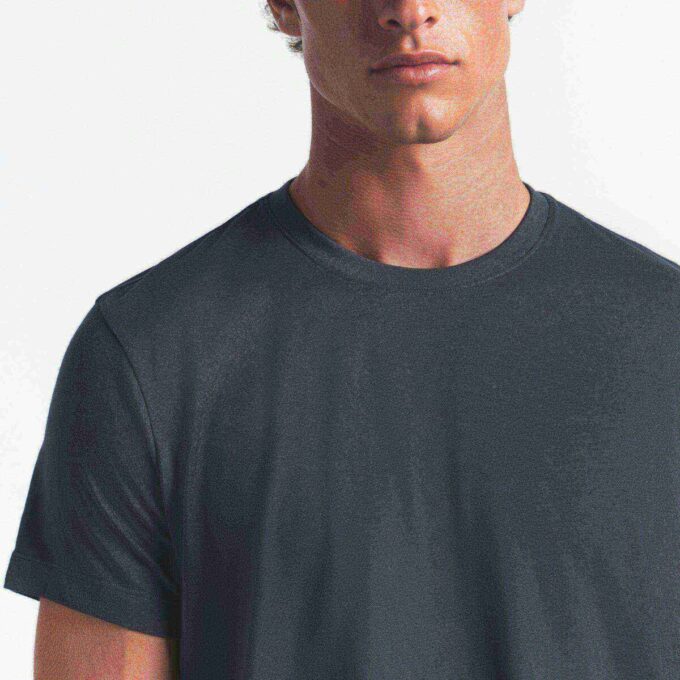 SKIMS BAUMWOLL-HERREN-KLASSISCHES T-SHIRT SKIMS BAUMWOLL-HERREN-KLASSISCHES T-SHIRT