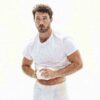SKIMS BAUMWOLL-HERREN-KLASSISCHES T-SHIRT SKIMS BAUMWOLL-HERREN-KLASSISCHES T-SHIRT