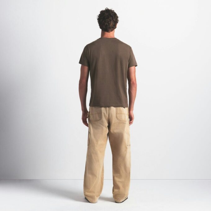 SKIMS BAUMWOLL-HERREN-KLASSISCHES T-SHIRT SKIMS BAUMWOLL-HERREN-KLASSISCHES T-SHIRT
