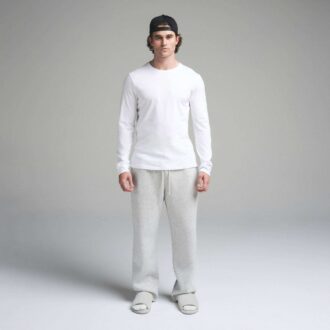 SKIMS BAUMWOLL-HERREN-LANGARM-T-SHIRT SKIMS BAUMWOLL-HERREN-LANGARM-T-SHIRT