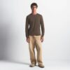 SKIMS BAUMWOLL-HERREN-LANGARM-T-SHIRT SKIMS BAUMWOLL-HERREN-LANGARM-T-SHIRT