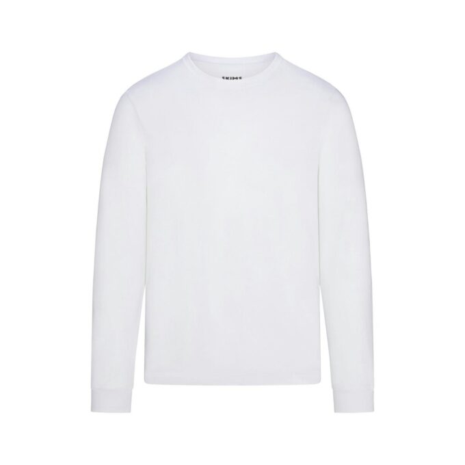 SKIMS BAUMWOLL-HERREN-LANGARM-T-SHIRT SKIMS BAUMWOLL-HERREN-LANGARM-T-SHIRT