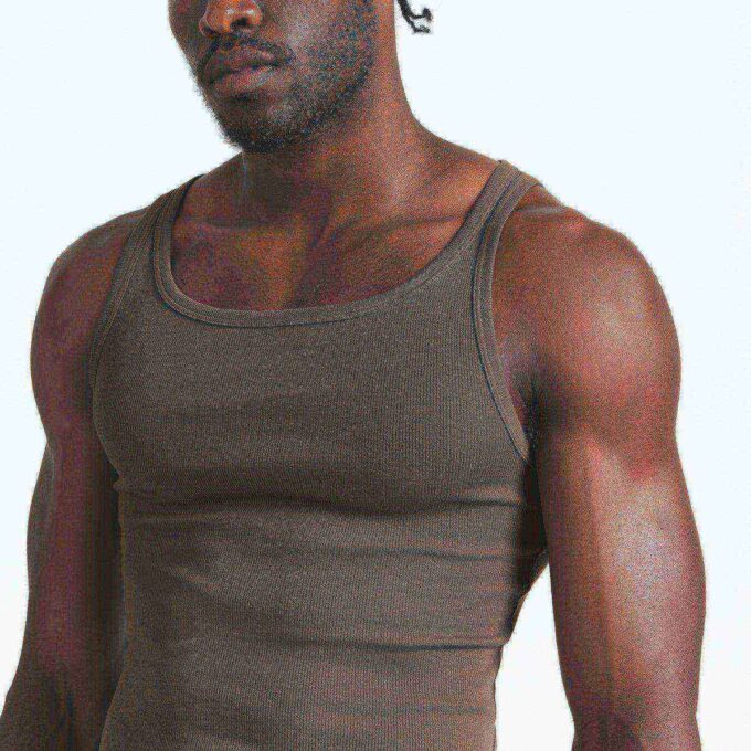 SKIMS Baumwoll-Rib-Tanktop für Herren, 3er-Pack