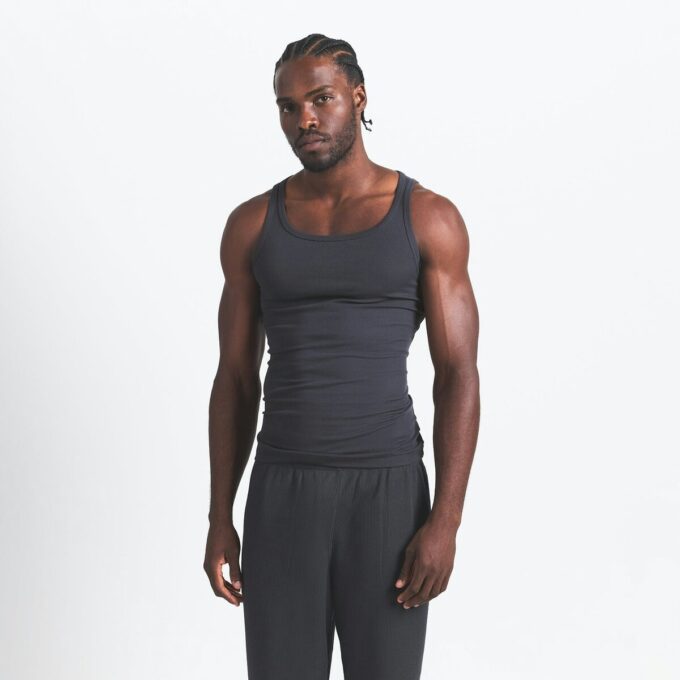 SKIMS Baumwoll-Rib-Tanktop für Herren, 3er-Pack