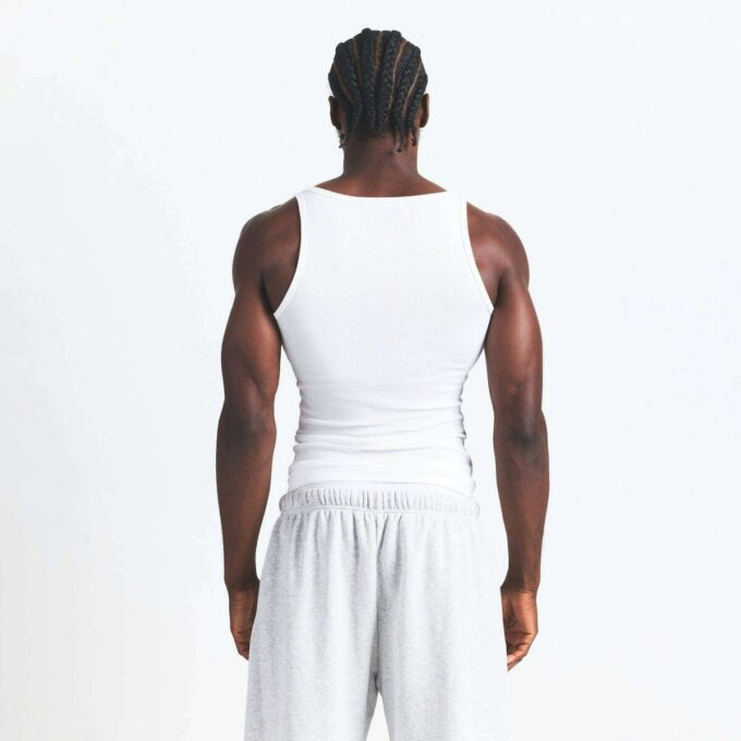SKIMS Baumwoll-Rib-Tanktop für Herren, 3er-Pack