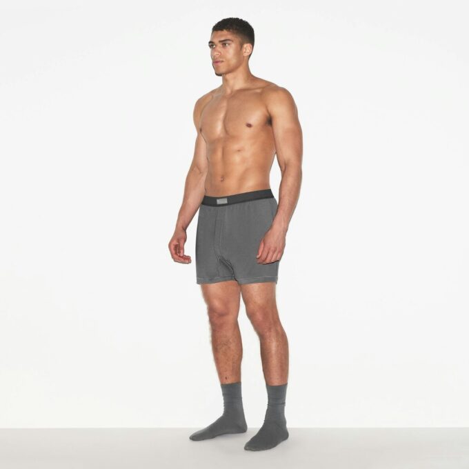 SKIMS Baumwoll-Strickboxershorts für Herren, 3er-Pack SKIMS Baumwoll-Strickboxershorts für Herren, 3er-Pack