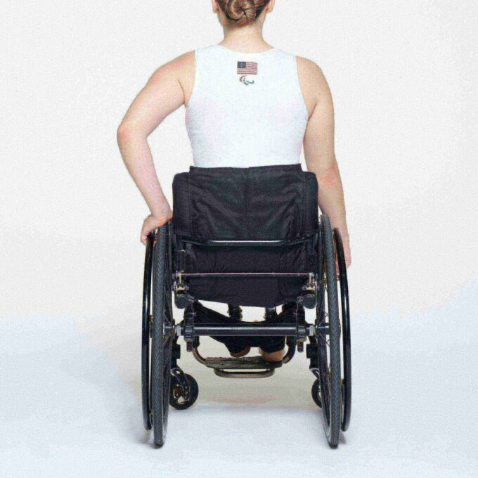 SKIMS FÜR TEAM USA BAUMWOLLRIPPEN-PARALYMPISCHES TANK SKIMS FÜR TEAM USA BAUMWOLLRIPPEN-PARALYMPISCHES TANK