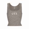 SKIMS FÜR TEAM USA COTTON RIB OLYMPIC TANK SKIMS FÜR TEAM USA COTTON RIB OLYMPIC TANK