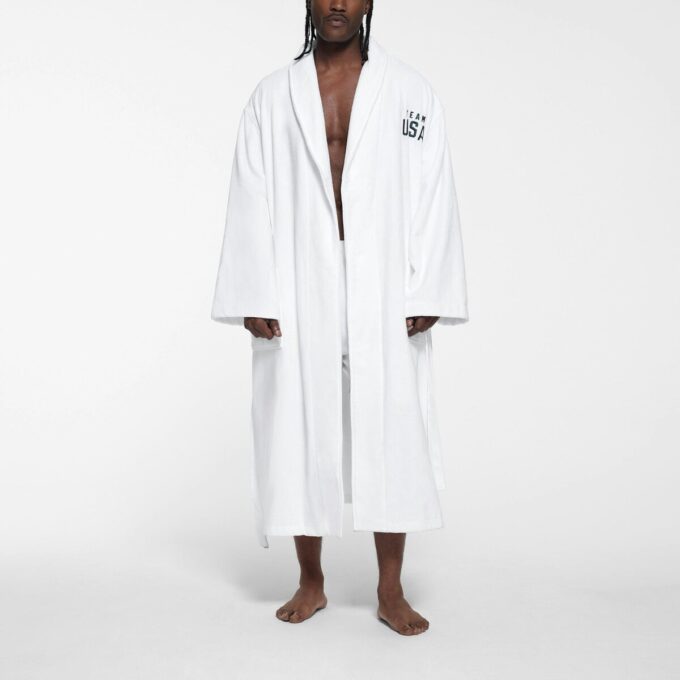 SKIMS FÜR TEAM USA TERRY OLYMPIC UNISEX-ROTENBAUM SKIMS FÜR TEAM USA TERRY OLYMPIC UNISEX-ROTENBAUM