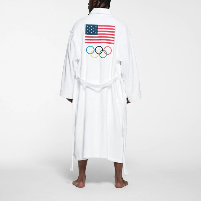 SKIMS FÜR TEAM USA TERRY OLYMPIC UNISEX-ROTENBAUM SKIMS FÜR TEAM USA TERRY OLYMPIC UNISEX-ROTENBAUM