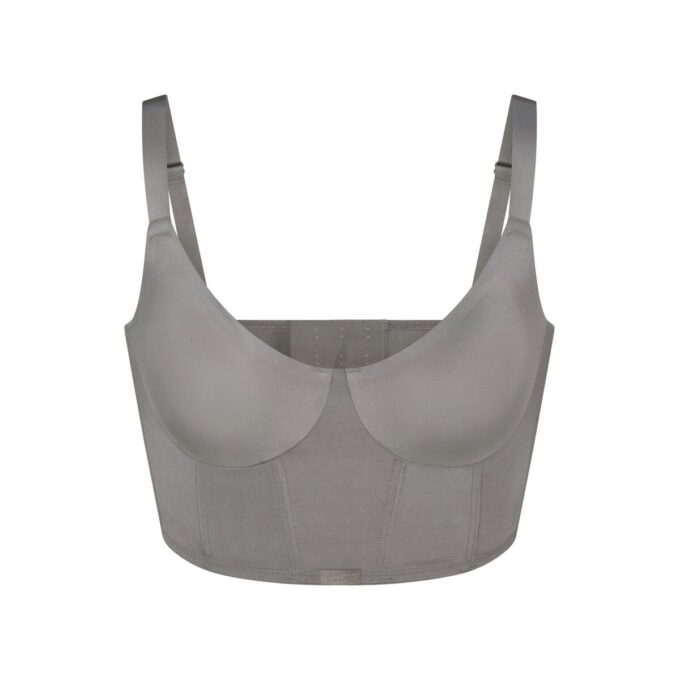 SKIMS LOGO SHINE DEMI CORSET BH SKIMS LOGO SHINE DEMI CORSET BH