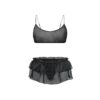 SKIMS ROMANCE BRALETTE- UND ROCK-SET SKIMS ROMANCE BRALETTE- UND ROCK-SET