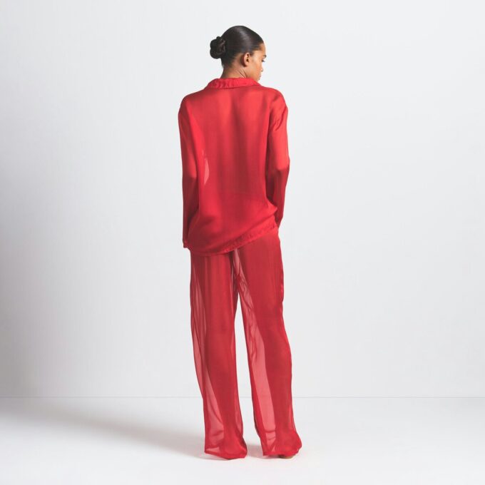 SKIMS ROMANCE Hemd- und Hosen-Set mit Knopfleiste SKIMS ROMANCE Hemd- und Hosen-Set mit Knopfleiste