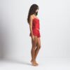 SKIMS ROMANCE SPITZEN-CAMI UND SHORT-SET