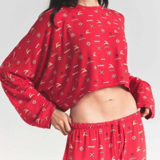 SKIMS SLEEP CROPPED LANGARM- UND HOSENSET