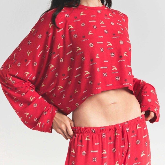 SKIMS SLEEP CROPPED LANGARM- UND HOSENSET SKIMS SLEEP CROPPED LANGARM- UND HOSENSET