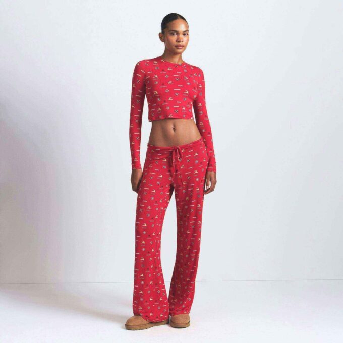 SKIMS SLEEP STRAIGHT LEG PANT