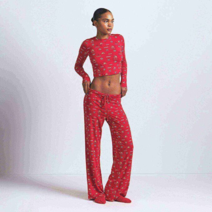 SKIMS SLEEP STRAIGHT LEG PANT