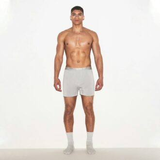SKIMS STRETCH Herren-Strickboxershorts, 3er-Pack