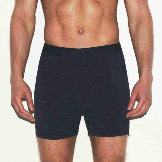 SKIMS STRETCH Herren-Strickboxershorts, 3er-Pack SKIMS STRETCH Herren-Strickboxershorts, 3er-Pack