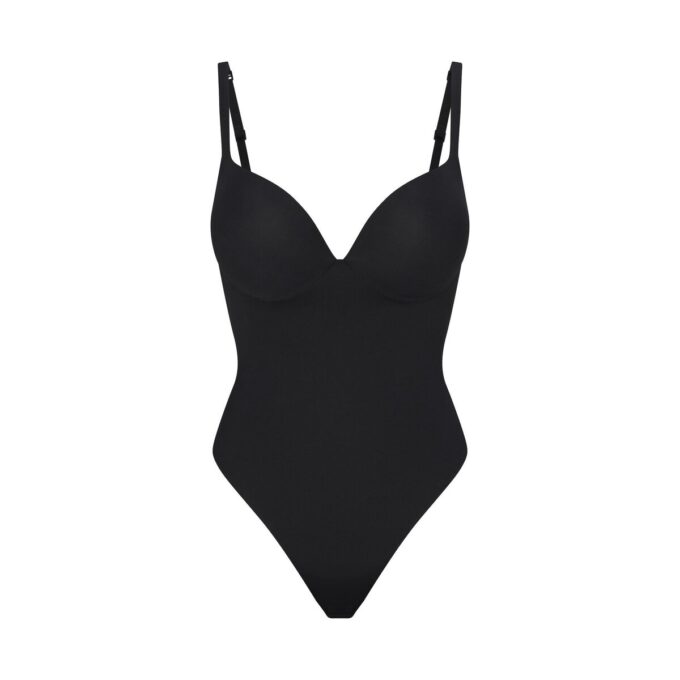 SKIMS ULTIMATE BODY PUSH-UP THONG BODYSUIT SKIMS ULTIMATE BODY PUSH-UP THONG BODYSUIT