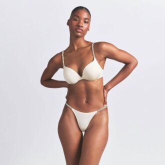 SKIMS ULTIMATE RHINESTONE TEARDROP PUSH-UP BH