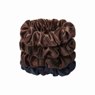 SLIP X SKIMS PURE SILK GROSSE SCRUNCHIES 4ER-PACK SLIP X SKIMS PURE SILK GROSSE SCRUNCHIES 4ER-PACK