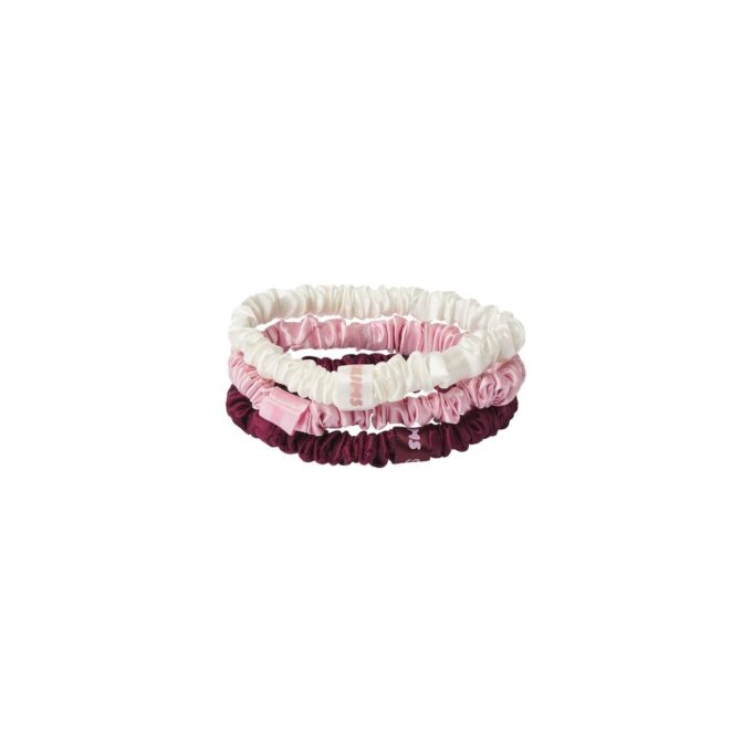 SLIP X SKIMS PURE SILK SKINNY SCRUNCHIE 3er-Pack SLIP X SKIMS PURE SILK SKINNY SCRUNCHIE 3er-Pack