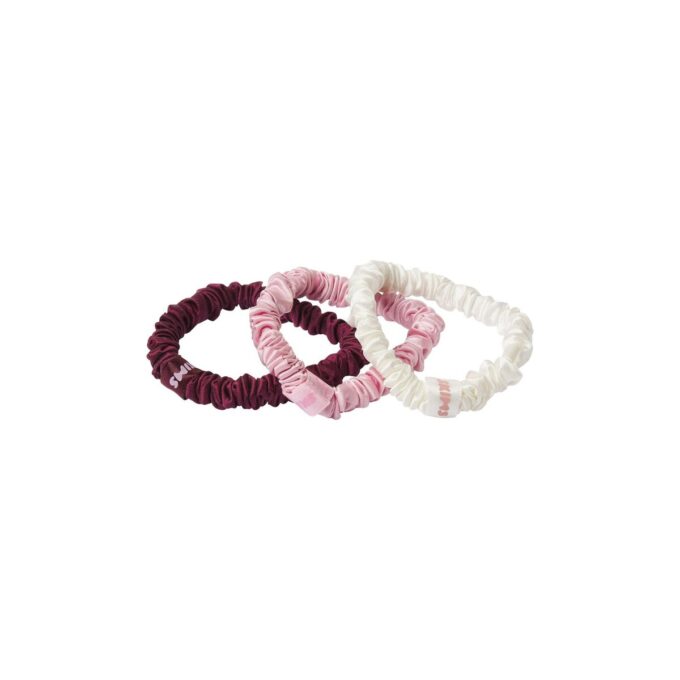 SLIP X SKIMS PURE SILK SKINNY SCRUNCHIE 3er-Pack SLIP X SKIMS PURE SILK SKINNY SCRUNCHIE 3er-Pack