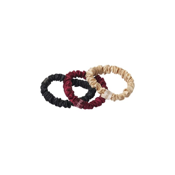SLIP X SKIMS PURE SILK SKINNY SCRUNCHIE 3er-Pack SLIP X SKIMS PURE SILK SKINNY SCRUNCHIE 3er-Pack