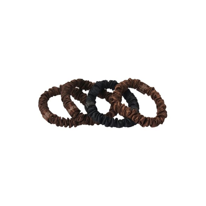 SLIP X SKIMS PURE SILK SKINNY SCRUNCHIES 4ER-PACK SLIP X SKIMS PURE SILK SKINNY SCRUNCHIES 4ER-PACK