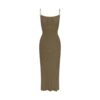 SOFT LOUNGE MIDI SLIP KLEID SOFT LOUNGE MIDI SLIP KLEID