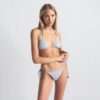 Strass-Strick-Dreieck-Bralette Strass-Strick-Dreieck-Bralette